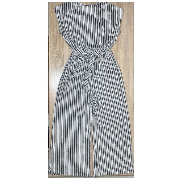 Caution To The Wind Black and white Jumpsuit - Picture 2 of 5